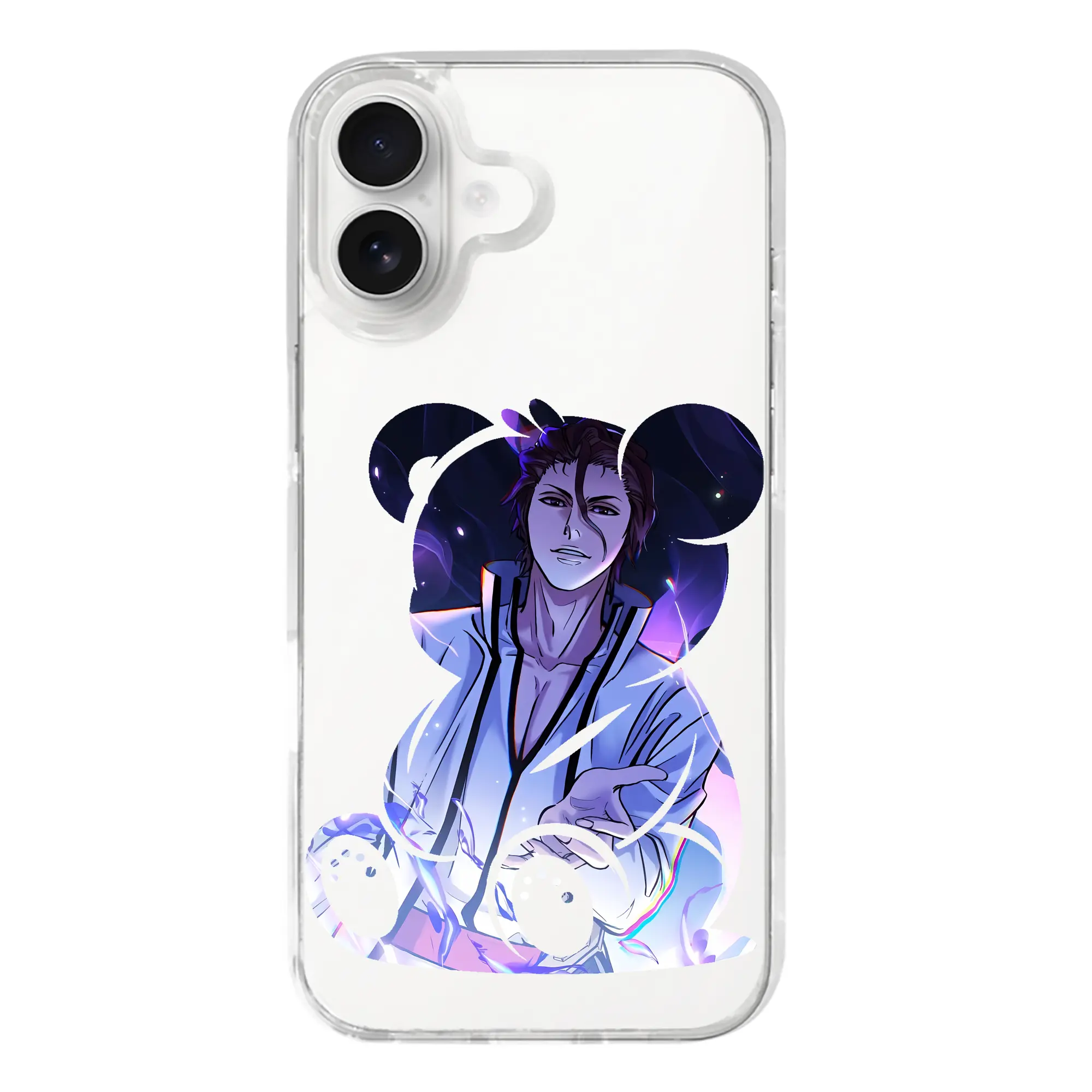 ブリーチ グッズ 藍染 惣右介 - iPhone 17シリーズ 透明スマホケース – 薄型・耐衝撃・精密フィット保護カバー